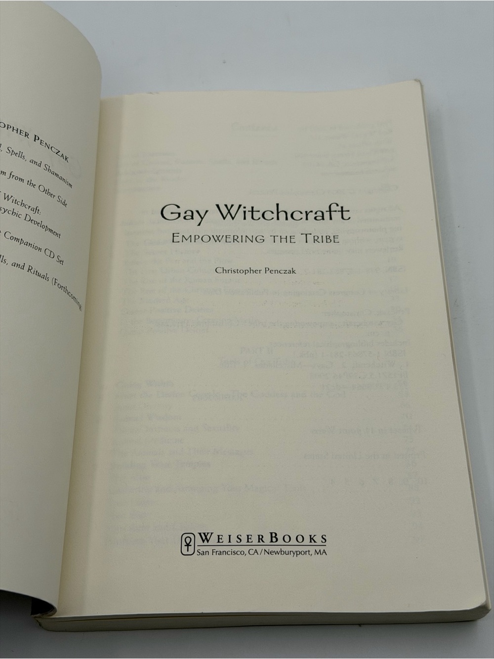 Gay Witchcraft: Empowering the Tribe by Christopher Penczak Paperback Book 2003 - Picture 14 of 16